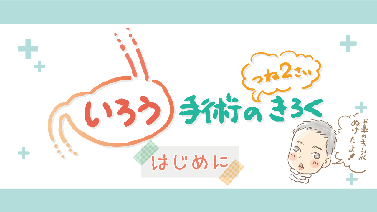 胃ろう造設手術の記録。初めに読んで欲しいこと